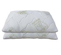 Baldiflex Emporio CPPCUSFIOCCO - Coppia di Cuscini Guanciali Fiocco in Memory Foam, con Aloe Vera, 72 x 42 x15 cm