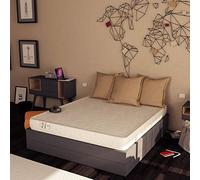 Baldiflex Emporio Easy Materasso, in Memory Water Foam, Cotone Ortopedico, Poliuretano, Bianco, 140 x 190 x 18 cm