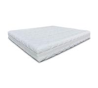 Baldiflex Emporio Fodera per Materasso Singolo in Maxicool, Coprimaterasso, con Fascia Traspirante, Sfoderabile con Zip, Atossica, Misura 80x200x16 cm