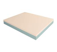 Baldiflex Emporio Materasso 2 Strati Double Form 12 + 3 180 x 200 cm, Aloe Vera