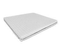 Baldiflex Emporio Materasso Francese in Waterfoam, Altezza 15 cm, Sfoderabile, Anallergico, Traspirante, Rigidita'' H2, Misura 140 x 190 cm, Nuvola H 15 cm