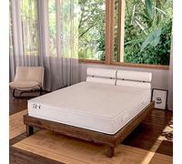Baldiflex Emporio Materasso in Memory Foam 140x190 Alto 16 cm Memory 4 cm Francese con Rivestimento Anallergico ed Antiacaro, Amazonia Nice
