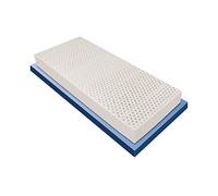 Baldiflex Emporio Materasso Lattice Singolo 80x190 cm Alto 18 cm con 7 Zone a Portanza Differenziata e Fodera 3D Air in Aloe Vera Sfoderabile Antiacaro e Traspirante