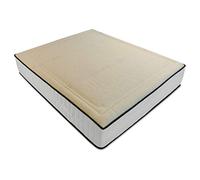 Baldiflex Emporio Materasso Matrimoniale 160x190 cm Memory Cotton ad Alta Presa di Forma in Lattice e Memory Traspirante, Anallergico, Tessuto Antibatterico in Cotone. Altezza 30 cm.