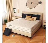 Baldiflex Emporio Materasso Matrimoniale in Memory 165 x 200 cm Symphony 18 + 6 Memory Alto 25 cm - Rivestimento Sfoderabile Silver Safe