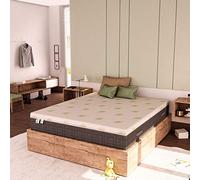 Baldiflex Emporio Materasso Matrimoniale, Molle Inasacchettate e Memory, Premium Molle, Memory 10 cm, 11 Zone Differenziate, Sfoderabile, Altezza 28 cm, 160 x 190 cm