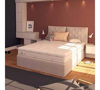 Baldiflex Emporio Materasso Matrimoniale Molle Insacchettate 700 Molle, Fodera Silver Safe, 180x200cm Altezza 22 cm