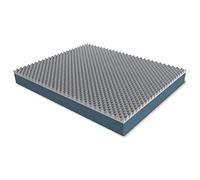 Baldiflex Emporio Materasso Memory alla Francese, Dream Bugnato, 5 cm Memory, H 23 cm, Sfoderabile Aloe 3D, Misura 140x200x23cm