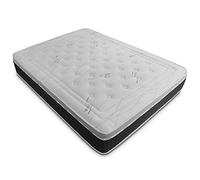 Baldiflex Emporio Materasso Memory Trilogy a Zone Differenziate, Fodera Silver Care Sfoderabile e Lavabile con proprietà Anti-Statiche ed Anti-Odore, Materasso Matrimoniale Misura 160x200 cm