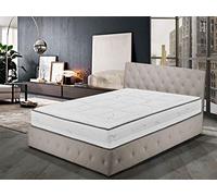 Baldiflex Emporio Materasso Singolo Memory Super Incredible 100 x 200 Alto 25 cm 5 Zone differenziate Effetto Massaggio Sfoderabile Silver Care