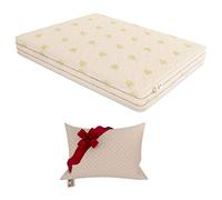 Baldiflex Emporio Materasso Una Piazza e Mezza Easy 4.0 in Memory Foam, 120x190x22cm, Fodera Aloe Vera, Ortopedico, Antiacaro, Cuscino Fiocco Memory