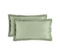 Baldiflex - Federe Cuscino 100% Cotone Percalle, 50x80 cm, Verde