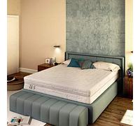 Baldiflex Materasso Matrimoniale Memory Evolution, Antidecubito, Ergonomico, Antiacaro, Traspirante, Rivestimento Sfoderabile Silver Safe, 180x200x25 cm