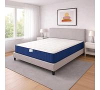 Baldiflex Materasso Memory 16 cm, Matrimoniale 160x190 cm, RelaxOne 16, Ortopedico e Ergonomico, Anallergico e Antibatterico, 100% Made in Italy