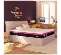 Baldiflex - Materasso Memory e Gel Alto 25 cm HiGel Extra Fresco con Fodera Sfoderabile, Matrimoniale misura 140x200 cm