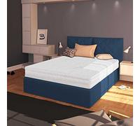 Baldiflex Materasso Singolo 80x200 cm, Easy Silver Altezza 20 cm, Fodera in Silver Safe, Antibatterico, Ortopedico, Indeformabile