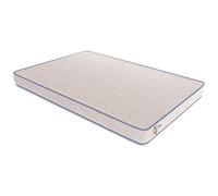 Baldiflex Materasso Singolo con Rivestimento Anallergico, misura 90x190 cm, H 16 cm Basic, Ortopedico Medio Rigido 100% Made in Italy