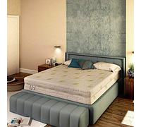 Baldiflex Materasso Una Piazza e Mezza Memory Evolution, Antidecubito, Ergonomico, Antiacaro, Traspirante, Rivestimento Sfoderabile Aloe Vera, 120x190x25 cm