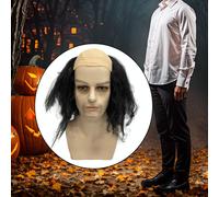 Balding Cap Wig Long Sintetico per il cosplay per la performance del partito