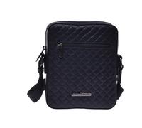 Baldinini - Borsa a tracolla in stampa intreccio nera - - Bags - Uomo - Nero - ONE SIZE
