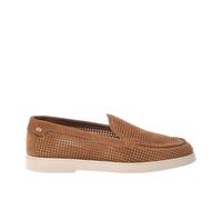 Baldinini - Perforated Suede Slip-On - - Shoes - Donna - Marrone - 38 1/2 EU
