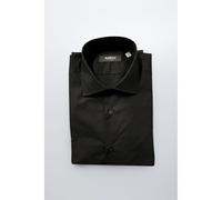 Baldinini Trend Black Cotton Men's Shirt - M