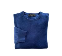 Baldinini Trend Blue Cashmere Men Sweater - IT56 | 3XL