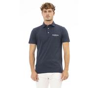 Baldinini Trend Blue Cotton Men Polo Shirt - XL