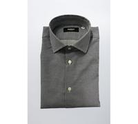 Baldinini Trend Blue Cotton Men Shirt - XL