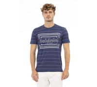 Baldinini Trend Blue Cotton Men T-Shirt - L