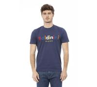 Baldinini Trend Blue Cotton Men T-Shirt - XL