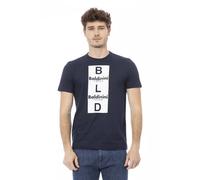 Baldinini Trend Blue Cotton Men T-Shirt - XS