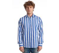 Baldinini Trend MATCHPOINT 62 Camicia Uomo Made in Italy Blu