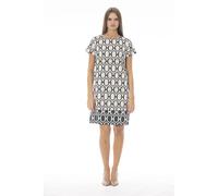 Baldinini Trend White Cotton Women Dress - IT44|L