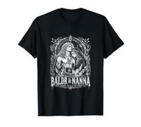 Baldr e Nanna Light Cadono per licenziare la Mitologia norrena Maglietta