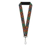 Baldur's Gate III Lanyard, Baldurs Gate III Spells Icon Mini Blocks Multi Color,