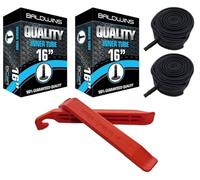 Baldwins coppia Brompton 16 x 1.35 camera d' aria per bici 40 mm valvola Schrader/auto/auto