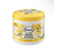 Balea Crema corporea alla vaniglia e al cocco, per pelle secca, 500 ml