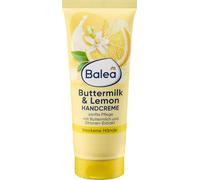 Balea Crema mani al latte di burro e limone, 100 ml, per un'esperienza profumata nutriente e mani morbide