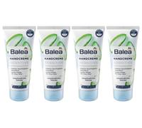 Balea Crema per le mani Sensitive con aloe vera, confezione da 4 (4 x 100 ml)