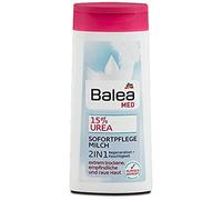 Balea Med 15% Urea - Latte per la cura immediata della pelle, 2 in 1, 250 ml