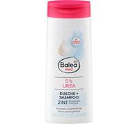 Balea med 2 in 1 doccia e shampoo, 5% urea, con allantoina e provitamina B5, senza sapone, vegano, 300 ml