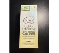 Balea med crema viso anti-rughe Q10 ultra sensitive, 50 ml