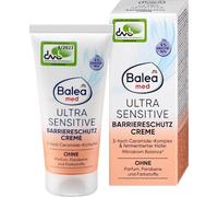 Balea med Ultra Sensitive Barriera Crema - Crema viso con 3 strati di Ceramide e Pantenolo - Senza profumo - per pelli sensibili - Microbioma Balance - 50 ml