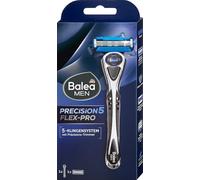 Balea MEN Precision5 Flex-Pro - Rasoio a 5 lame con trimmer di precisione