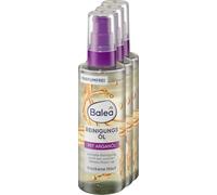 Balea Olio detergente, 300 ml (3x 100 ml) - Deterge delicatamente viso, occhi e labbra - Senza profumo e con olio di argan