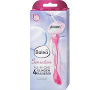 Balea Sensation, rasoio a 4 lame All-In-One, per una rasatura ottimale senza gel da barba