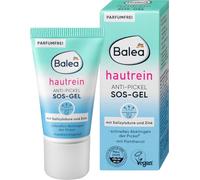 Balea Set da 2 pezzi per la cura della pelle: SOS-gel anti-brufolo contro i batteri che causano brufoli con acido salicilico, zinco e proprietà lenitive della pelle (15 ml) + gel doccia VAMOS A LA
