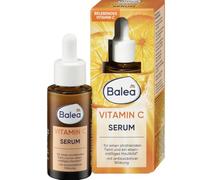 Balea Siero di vitamina C, 30 ml, vegano per tutti i tipi di pelle, con combinazione di principi attivi energetici