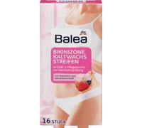 Balea Strisce di cera fredda per bikini, 1 x 16 pezzi